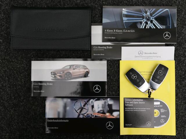 Mercedes-Benz CLA-KLASSE Shooting Brake 250 e Star Edition Trekhaak | Ledkoplampen | Distronic | Parkeerpakket met achteruitrijcamera | Stoelverwarming. Inclusief 48 maanden MB Certified garantie voor Europa.