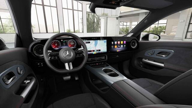 Mercedes-Benz CLA-KLASSE 200 Business Solution AMG 58 kWh | Panoramadak | Premium Pakket | Superscreen | Trekhaak | Head-Up | Burmester | 19" LM velgen |