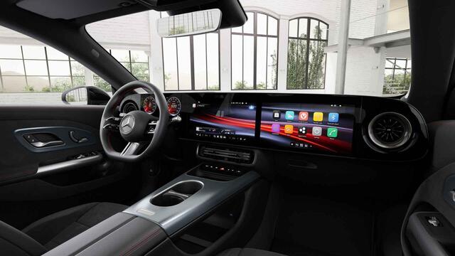 Mercedes-Benz CLA-KLASSE Shooting Brake 250+ Business Solution AMG 85 kWh Panoramadak | Premium Plus Pakket | Superscreen | Winterpakket | Matrix LED | Burmester | Head-Up |