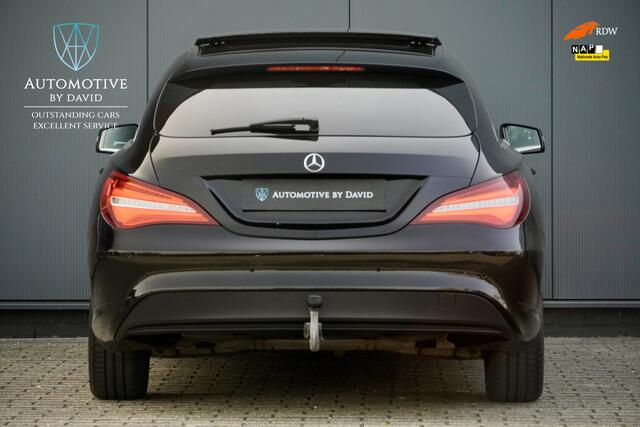 Mercedes-Benz CLA-KLASSE Shooting Brake 180 122 pk PRESTIGE AUTOMAAT / TREKHAAK / PANORAMADAK / BTW-AUTO / APPLE CARPLAY / ACHTERUITRIJCAMERA / LEDER / VOLLEDIG ONDERHOUDEN