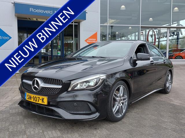 Mercedes-Benz CLA-KLASSE 180 122pk Automaat AMG Upgrade Edition | Navi | Apple Carplay+Android Auto | Airco | Cruise | Leder+Alcantara+Stoelverwarming | Licht+Regensensor | Pdc V+A+Assist+Camera | 18''lm