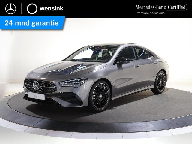 Mercedes-Benz CLA-KLASSE 180 Business Solution AMG | Panoramaschuifdak | AMG Line Plus | Head-up display | Nightpakket | 360° camera | Dodehoekassistent |