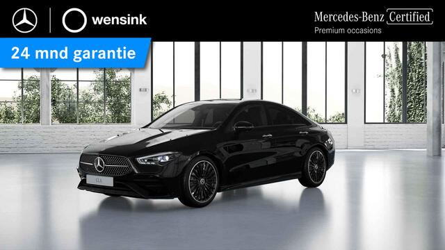 Mercedes-Benz CLA-KLASSE 180 Business Solution AMG | Panoramaschuifdak | AMG Line Plus | Head-up display | Nightpakket | 360° camera | Dodehoekassistent |