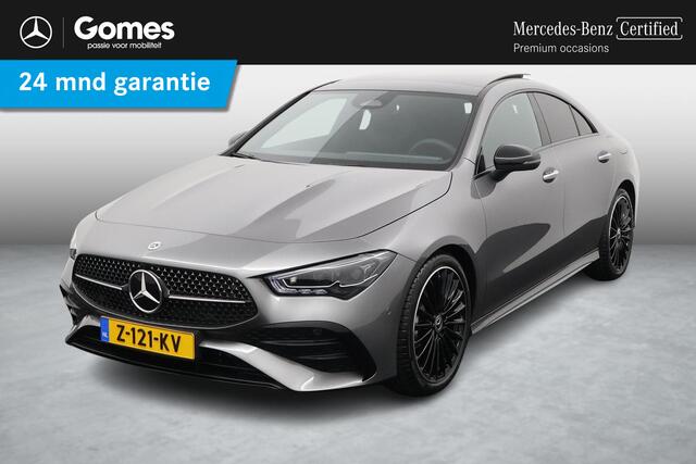 Mercedes-Benz CLA-KLASSE 180 AMG Line | Premium Pakket | Night Pakket | Panoramadak | MULTIBEAM LED Koplampen | Dodehoekassistent | Advanced Sound System | Sfeerverlichting |