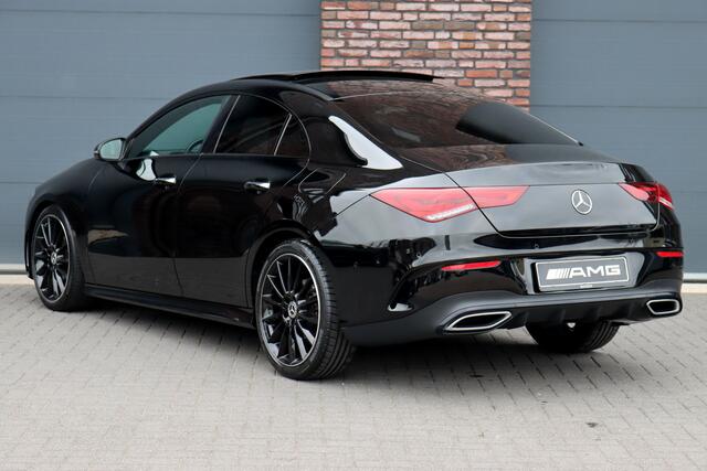Mercedes-Benz CLA-KLASSE 180 AMG Line | Panoramadak | Memory | Sfeerverlichting | Camera | Advanced Sound System | Keyless Go | Zitcomfortpakket | Cruise Control | Multibeam LED |