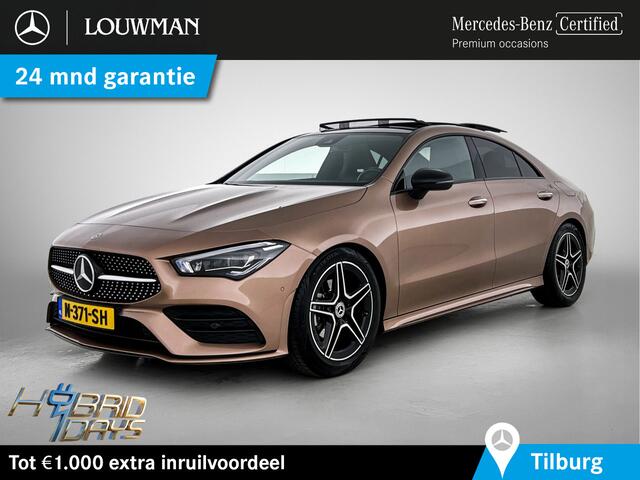 Mercedes-Benz CLA-KLASSE 180 Business Solution AMG | Panoramadak | 5 spaaks lichtmetalen | Navigatie | Parking support Inclusief 24 maanden MB Certified garantie voor Europa.
