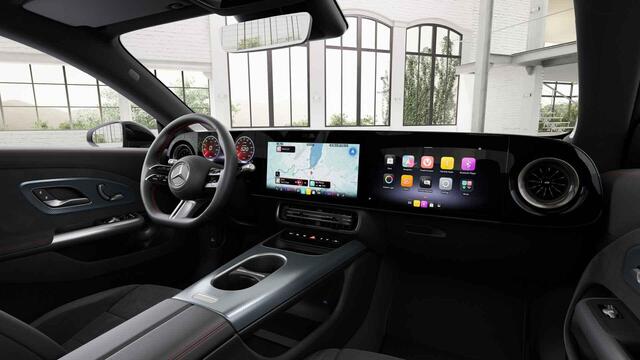 Mercedes-Benz CLA-KLASSE 200 Business Solution AMG 58 kWh | Panoramadak | Premium plus Pakket | Superscreen | Trekhaak | Head-Up | Burmester |