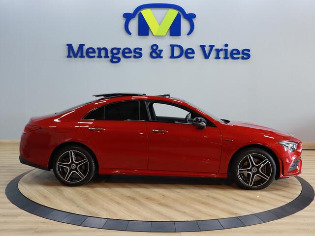 Mercedes-Benz CLA-KLASSE 250 e Business Solution AMG Limited Airco ECC | Panorama | Memory | Sfeer | Keyless | Trekhaak | Camera | Isofix | NAP