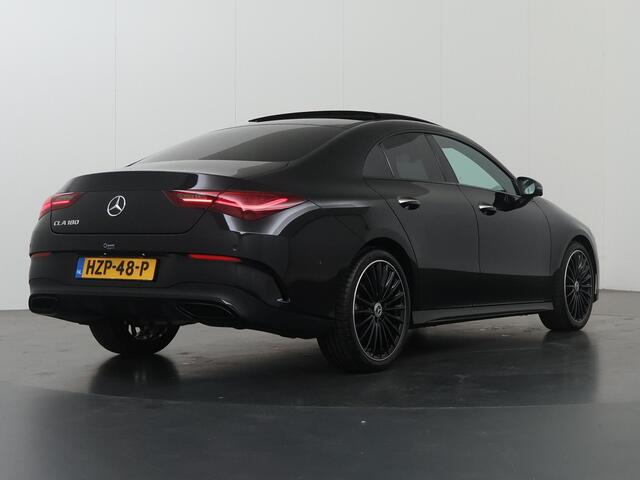 Mercedes-Benz CLA-KLASSE 180 Business Solution AMG | Panoramaschuifdak | AMG Line Plus | Head-up display | Nightpakket | 360° camera | Dodehoekassistent |