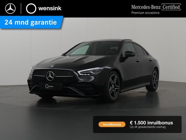Mercedes-Benz CLA-KLASSE 180 Star Edition AMG NIGHT | Panoramadak | Sfeerverlichting | Achteruitrijcamera | Stoelverwarming | Night Pakket |