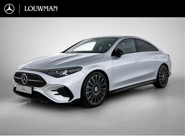 Mercedes-Benz CLA-KLASSE 200 Business Solution AMG | Plus Line | Premium Plus pakket | Winterpakket | Nightpakket | Rijassistentiepakket | MBUX Augmented Reality navigatie | Sportstoelen | Vast panoramadak | 19" multispaaks lichtmetalen AMG-velgen |