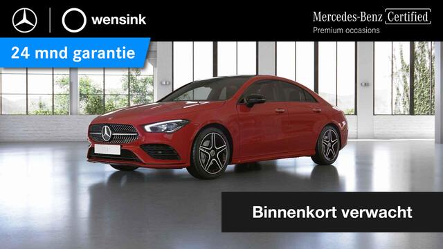 Mercedes-Benz CLA-KLASSE 200 Business Solution AMG | Panoramadak | Night pakket | Stoelverwarming | Sfeerverlichting |