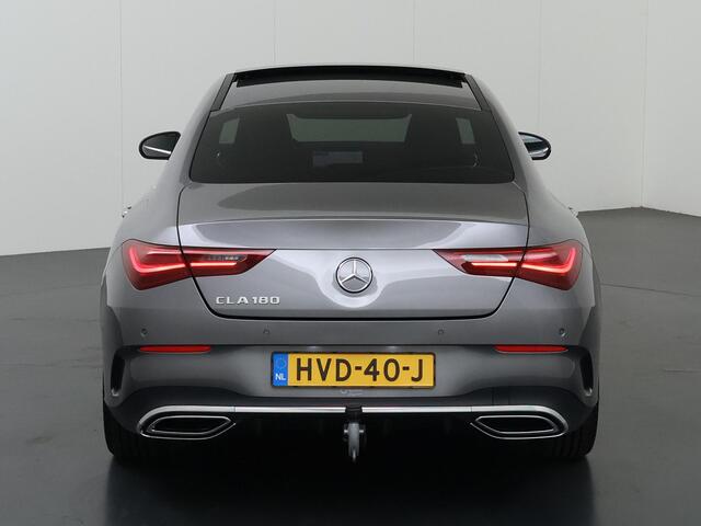 Mercedes-Benz CLA-KLASSE 180 Business Solution AMG | Panoramadak | Burmester | Trekhaak | Rijassistentiepakket | Winter pakket | 360 camera |
