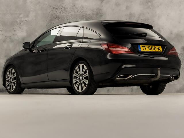Mercedes-Benz CLA-KLASSE 200 AMG Sport 156Pk Automaat (APPLE CARPLAY, CLIMATE, LEDER, CAMERA, STOELVERWARMING, SPORTSTOELEN, TREKHAAK, ZWART HEMEL, ELEK ACHTERKLEP, NIEUWSTAAT)