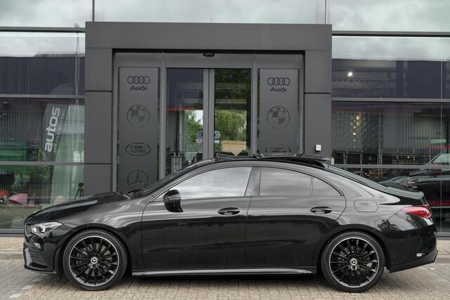 Mercedes-Benz CLA-KLASSE CLA250 AMG 224pk Panoramadak Night pakket Widescreen Sfeerverlichting 19" LMV