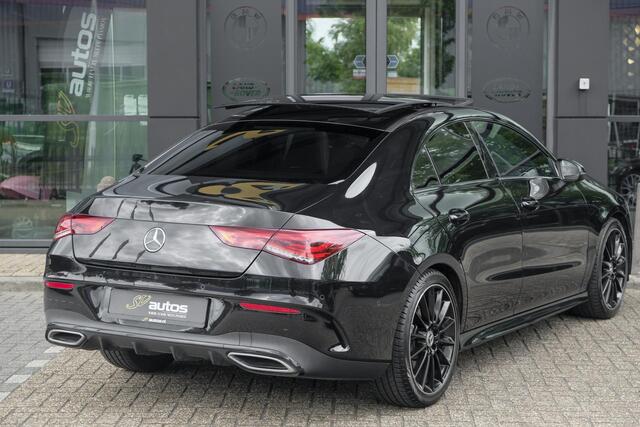 Mercedes-Benz CLA-KLASSE CLA250 AMG 224pk Panoramadak Night pakket Widescreen Sfeerverlichting 19" LMV