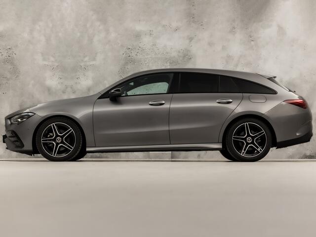 Mercedes-Benz CLA-KLASSE 180 AMG Sport Automaat (GROOT NAVI, LOGISCH NAP, CAMERA, LEDER, SPORTSTOELEN, GETINT GLAS, STOELVERWARMING, ELEK ACHTERKLEP, NIEUWSTAAT)