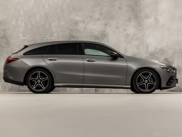 Mercedes-Benz CLA-KLASSE 180 AMG Sport Automaat (GROOT NAVI, LOGISCH NAP, CAMERA, LEDER, SPORTSTOELEN, GETINT GLAS, STOELVERWARMING, ELEK ACHTERKLEP, NIEUWSTAAT)