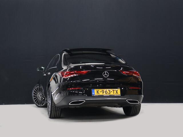 Mercedes-Benz CLA-KLASSE 180 Business Solution Luxury [PANORAMADAK, PREMIUM SOUND, MEMORY SEATS, ELEKTRISCHE STOELEN, MULTIBEAM LED, STOELVERWARMING, CAMERA, SFEERVERLICHTING, PDC V+A, CRUISE CONTROL, GROOT NAVIGATIE, CLIMATE CONTROL, KEYLESS, W