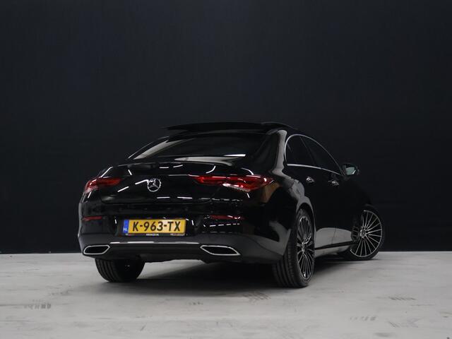 Mercedes-Benz CLA-KLASSE 180 Business Solution Luxury [PANORAMADAK, PREMIUM SOUND, MEMORY SEATS, ELEKTRISCHE STOELEN, MULTIBEAM LED, STOELVERWARMING, CAMERA, SFEERVERLICHTING, PDC V+A, CRUISE CONTROL, GROOT NAVIGATIE, CLIMATE CONTROL, KEYLESS, W