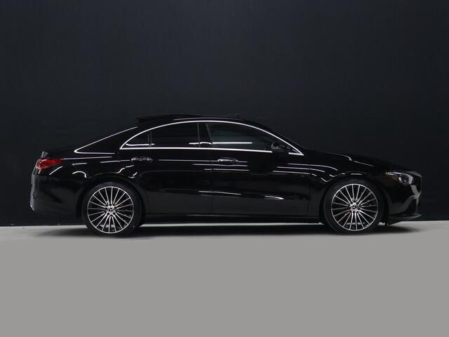 Mercedes-Benz CLA-KLASSE 180 Business Solution Luxury [PANORAMADAK, PREMIUM SOUND, MEMORY SEATS, ELEKTRISCHE STOELEN, MULTIBEAM LED, STOELVERWARMING, CAMERA, SFEERVERLICHTING, PDC V+A, CRUISE CONTROL, GROOT NAVIGATIE, CLIMATE CONTROL, KEYLESS, W