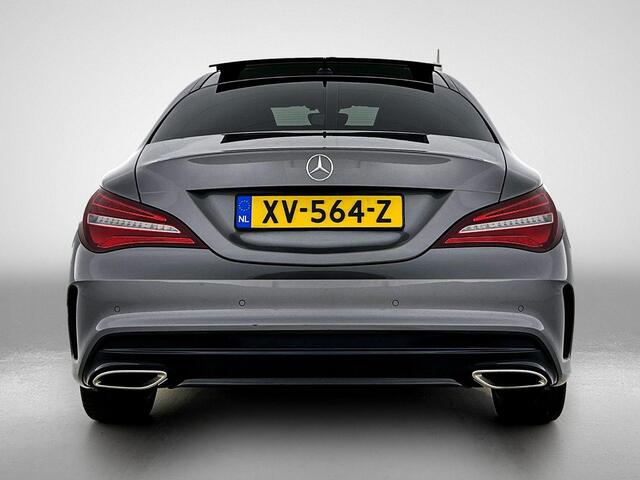 Mercedes-Benz CLA-KLASSE 180 180 AUTOMAAT | PANORAMADAK | AMG EXTERIEUR & INTERIEUR | NAVIGATIE | SPORTSTOELEN | LED | AMG VELGEN | CRUISE | AIRCO | STOELVERWARMING | 12 MAANDEN BOVAG GARANTIE |