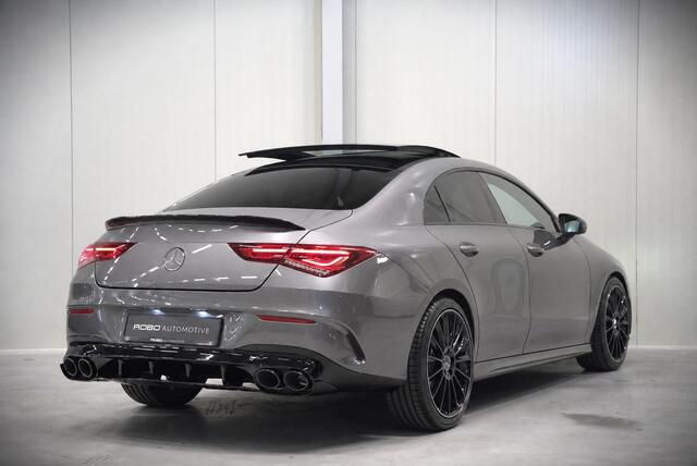 Mercedes-Benz CLA-KLASSE 250 e Business Solution AMG Limited | Panoramadak | Stoelverwarming | Camera | Dodehoekdetectie | Multibeam LED | Ambiance Verlichting | Keyless | Navigatie | Parkeersensoren | Cruise Control