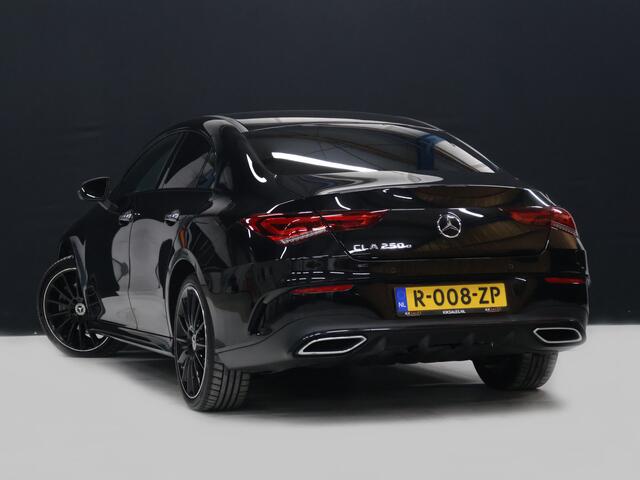 Mercedes-Benz CLA-KLASSE 250 e AMG Line [APPLE CARPLAY, ANDROID, TREKHAAK, STOELVERWARMING, CRUISE CONTROL, PDC V+A, ACHTERUITRIJ CAMERA, AMG STYLING, NAVIGATIE, CLIMATE CONTROL, NIEUWSTAAT]
