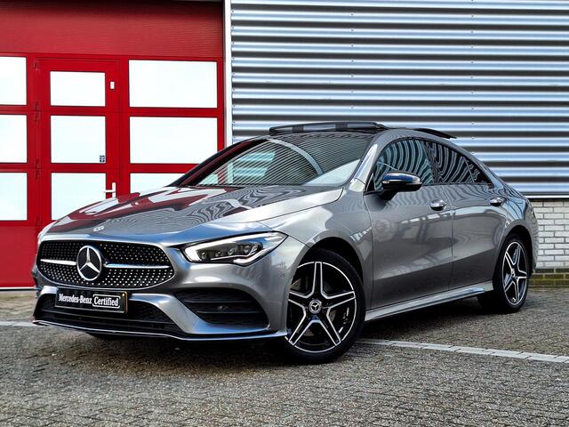 Mercedes-Benz CLA-KLASSE 250 e Business Solution AMG Limited | Panoramadak | Night pakket | Achteruitrijcamera | Sfeerverlichting | Stoelverwarming | Multibeam LED | Keyless-GO