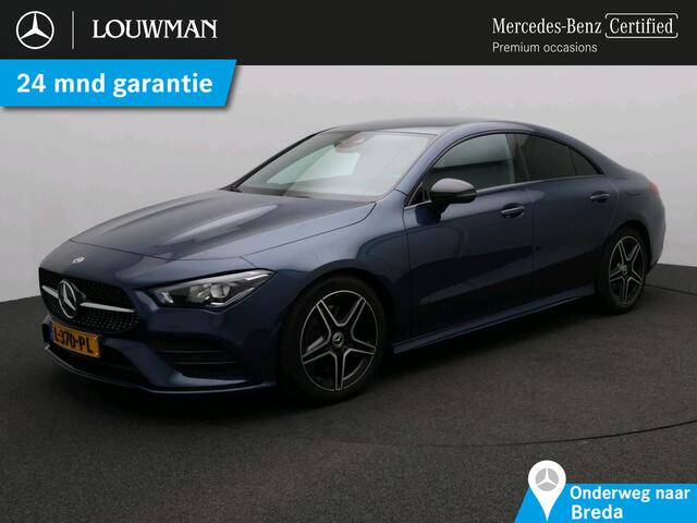 Mercedes-Benz CLA-KLASSE 200 Business Solution AMG AMG Line | Ledkoplampen | Parkeerpakket met achteruitrijcamera | Sfeerverlichting. Inclusief 24 maanden Mercedes-Benz Certified garantie voor Europa.