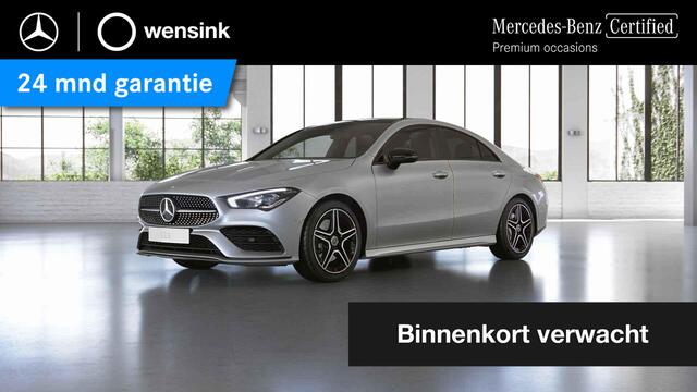 Mercedes-Benz CLA-KLASSE 250 e AMG Line | Night | Panoramadak | Stoelverwarming | Sfeerverlichting | Distronic |