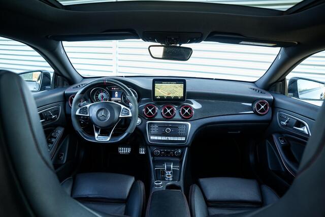 Mercedes-Benz CLA-KLASSE AMG 45 4MATIC Ambition Panoramadak Schaalstoelen Leer Memory Keyless Camera