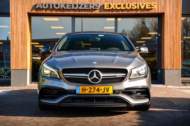 Mercedes-Benz CLA-KLASSE AMG 45 4MATIC Ambition Panoramadak Schaalstoelen Leer Memory Keyless Camera