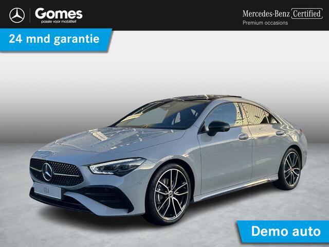 Mercedes-Benz CLA-KLASSE 180 Business Solution AMG | AMG Plus Pakket | Night Pakket | Panoramadak | 360° Camera | Dodehoekassistent | Head-up Display | MULTIBEAM LED Koplampen | Advanced Sound System | Elektrisch Verstelbare Stoelen + Memory | Stoelverwarming | Sfeerverlichting | Apple CarPlay | Android Auto