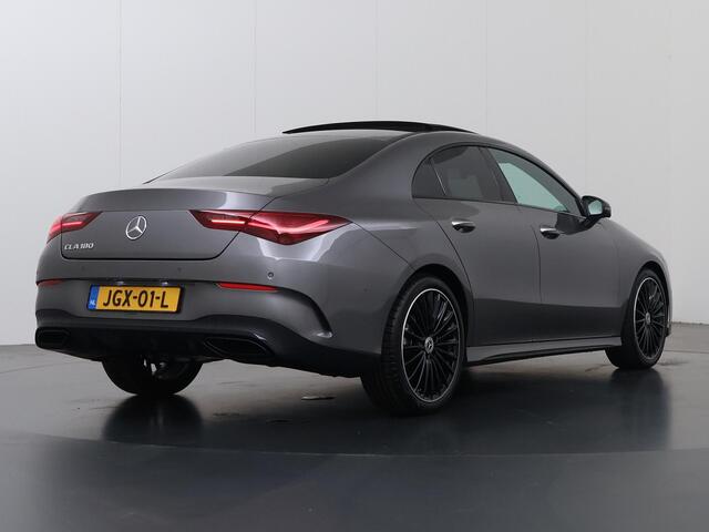 Mercedes-Benz CLA-KLASSE 180 Business Solution AMG | Night | Panoramaschuifdak | AMG Line Plus | Head-up display | 360° camera | Memory stoelen |