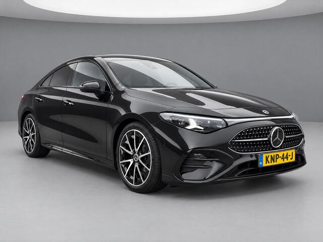 Mercedes-Benz CLA-KLASSE 180 Business Solution AMG | Night Pakket | Panoramadak | DISTRONIC Afstandsassistent | Dodehoekassistent | Verkeersbordenassistent | MULTIBEAM LED Koplampen | Elektrisch Verstelbare Stoelen + Memory | Stoelverwarming | Sfeerverlichting | THERMOTRONIC Klimaatregeling | Sierdelen Geborsteld Aluminium Lightlines | Apple CarPlay | Android Auto | Achteruitrijcamera | Parkeersensoren