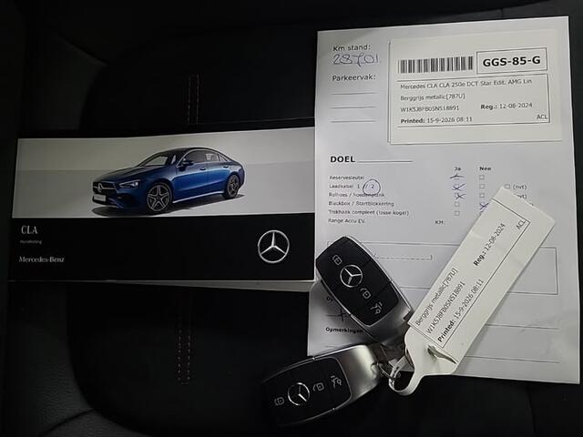 Mercedes-Benz CLA-KLASSE 250 e Star Edition AMG | Panoramadak | Stoelverwarming | Camera | Cruise Control | Keyless | Ambiance Verlichting | Navigatie | Grootlichtassistent | LED | – foto 9