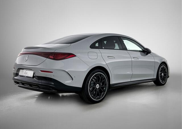 Mercedes-Benz CLA-KLASSE 250+ Business Solution AMG 85.5 kWh | Premium Pakket | Winterpakket | Nightpakket | Parkeerpakket | Vast panoramadak | Massagefunctie | GUARD 360° | 19" vijfspaaks lichtmetalen AMG-velgen |
