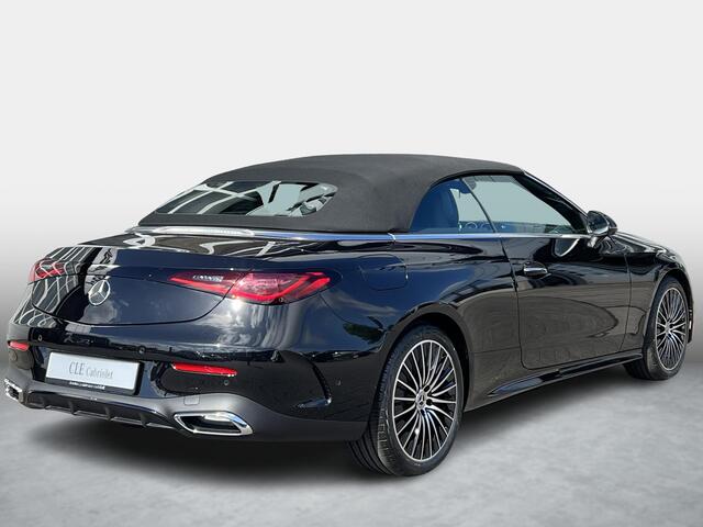 Mercedes-Benz CLE Cabriolet 180 AMG Line | Leder Zwart | Premium Pakket | Night Pakket | 360° Camera | DISTRONIC Afstandsassistent | Dodehoekassistent | Elektrisch Verstelbare Stoelen + Memory | Apple CarPlay | Android Auto | Sfeerverlichting | Stoelverwarming