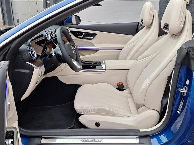 Mercedes-Benz CLE Cabriolet 180 Luxury Line | Beige leder | Stoelventilatie | 360° camera | Rijassistentiepakket | Memory pakket | Head-up Display | DIGITAL LIGHT | Stoelverwarming | Sfeerverlichting | Keyless-GO