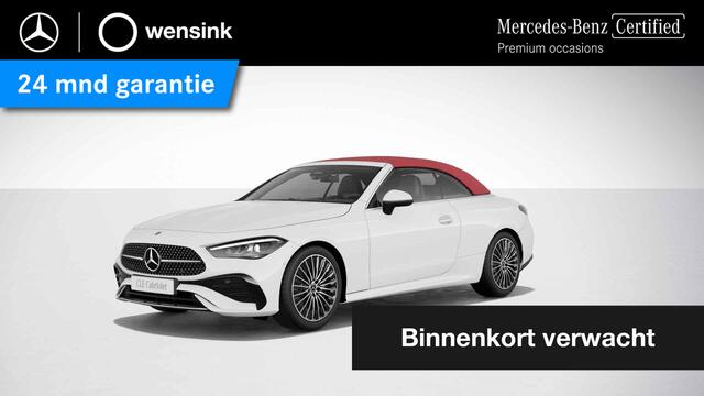 Mercedes-Benz CLE Cabriolet 200 AMG Line | Burmester | Memory | Nekverwarming | Sfeerverlichting |
