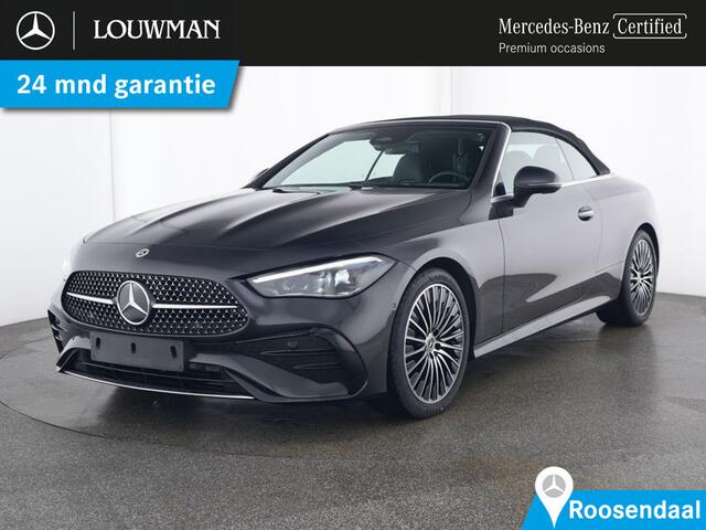 Mercedes-Benz CLE Cabriolet 180 AMG Line | Airscarf | Aircap | Memory| Keyless Go | Stuur en Stoelverwarming | Parkeerpakket | Inclusief 24 maanden Mercedes-Benz Certified garantie voor Europa.