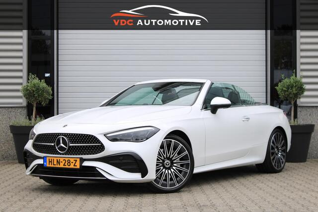 Mercedes-Benz CLE Cabriolet 200 AMG Cabrio Burmester | Distronic | Memory | Airscarf | Carplay | Camera | Keyless | Opalietwit Metallic | Dealer Onderhouden
