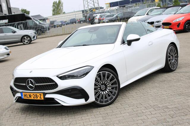 Mercedes-Benz CLE Cabriolet 200 AMG Cabrio Burmester | Distronic | Memory | Airscarf | Carplay | Camera | Keyless | Opalietwit Metallic | Dealer Onderhouden