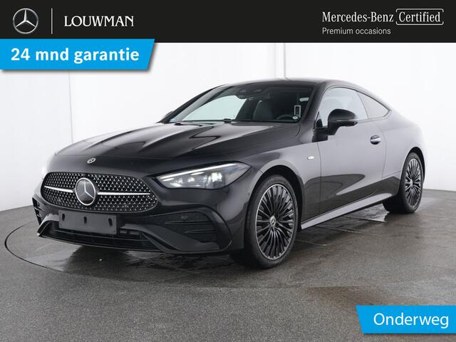 Mercedes-Benz CLE Coupé 300 e AMG Plug-In Hybride Edition AMG-Line | Night Pakket | Trekhaak | Burmester® | Digitaal Licht | Distronic | Stuur en Stoelverwarming. Inclusief 24 maanden Mercedes-Benz Certified garantie voor Europa.