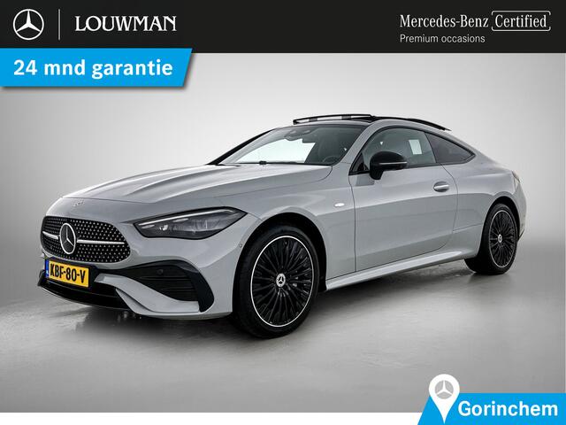 Mercedes-Benz CLE Coupé 300 e AMG Plug-In Hybride AMG Premium Plus | Night Pakket | Panorama Schuif-Kanteldak | Distronic | Digital Licht | Rijassistentiepakket plus. Inclusief 24 maanden Mercedes-Benz Certified garantie voor Europa.