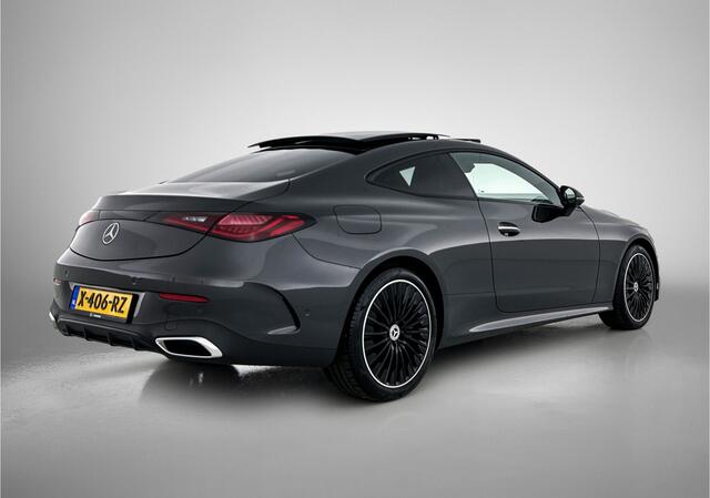 Mercedes-Benz CLE Coupé Hybride 200 AMG Nightpakket | Panoramadak | Burmester® | Head-up | Alarm | Memory | 360° Camera | Dode Hoek Ass | Inclusief 24 maanden Mercedes-Benz Certified garantie voor Europa. garage-sale