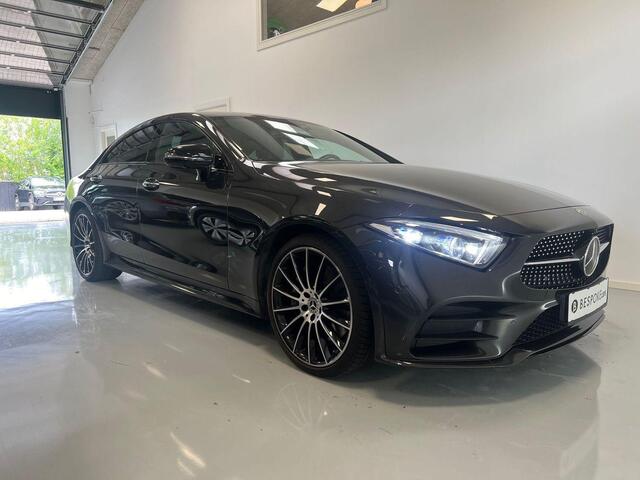Mercedes-Benz CLS-KLASSE 450 4MATIC Premium Plus AMG luchtvering Pano 20 Inch Matrix Led Masage stoelen Burmester Sound