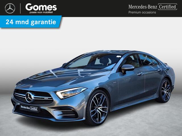 Mercedes-Benz CLS-KLASSE AMG 53 4MATIC+ Premium Plus | Schuifdak | Night pakket | Carbon pakket | Burmester | 360? carmera | Massage stoelen | Stoelverwarming achter | DISTRONIC | Multibeam LED | Keyless-GO | Elektrische achterklep
