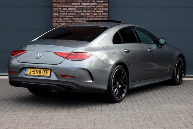 Mercedes-Benz CLS-KLASSE 350 d 4MATIC Premium+ | Airmatic | Distronic+ | Schuifdak | Surround Camera | Burmester | Memory | Trekhaak |